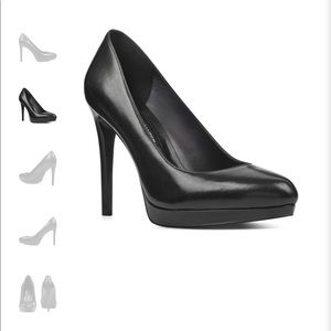 Nine West platform pumps